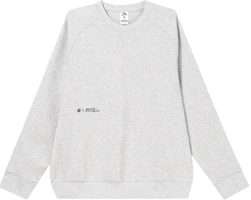 Anta Training Series Solid Color Knit Pullover Sweatshirt Gray Heather 952337707-1 Anta Training Series Solid Color Knit Pullover Sweatshirt Gray Heather 952337707-1