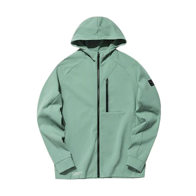 Anta Training Series Solid Color Loose Fit Hoodie Jacket Men 152137705-1