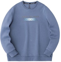 Anta Training Series Stretch Knit Sweatshirt in Sunny Mountain Blue 152417706-3 Anta Training Series Stretch Knit Sweatshirt in Sunny Mountain Blue 152417706-3