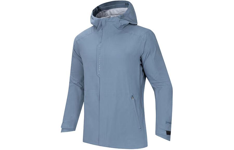 Anta Training Series Thick Hoodie Jacket - Gray Shadow Green 152417601S-2