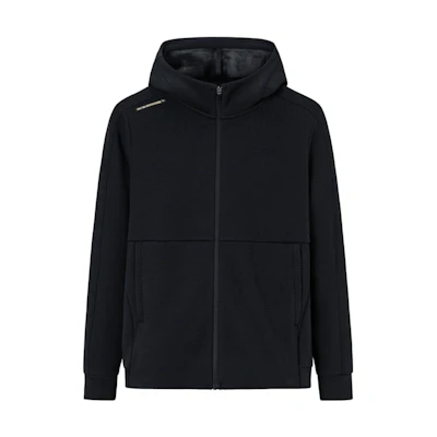 Anta Training Series Thick Knit Hoodie Jacket - Basic Black 152347746-3