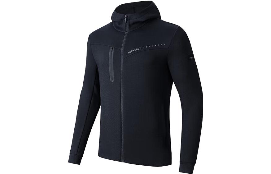 Anta Training Series Thickened Zip Hoodie Jacket 152347706-4