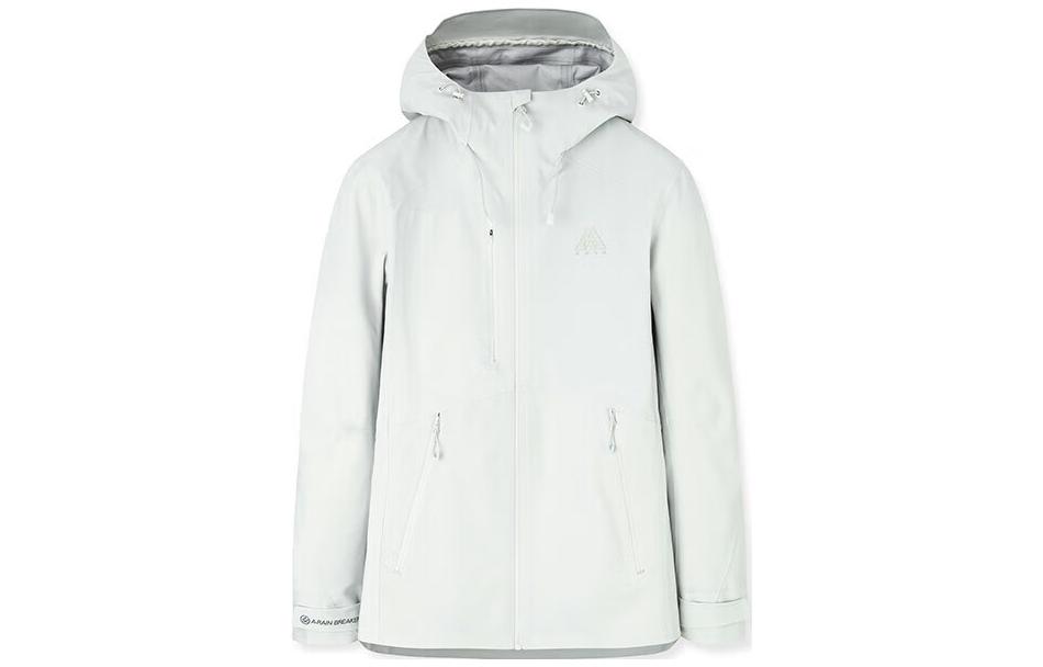 Anta Training Series Unisex Solid Color Zip Hoodie Jacket Green 152317733-1