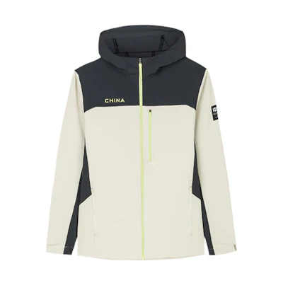 Anta Training Series Water-Repellent UV Protection Jacket - Smoky Gray/Cool Gray 152437625-2