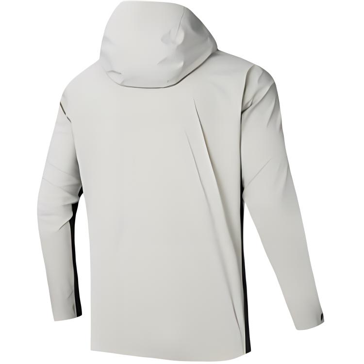 Lookbook 安踏訓練系列防水防風連帽戶外外套 - 灰色 152437605-8