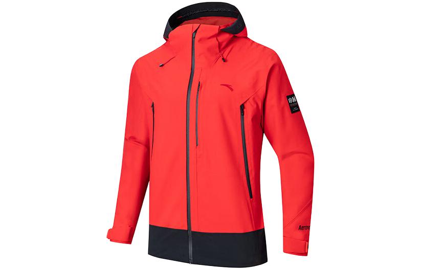 Anta Training Series Waterproof Windproof Red Jacket 152417616-4