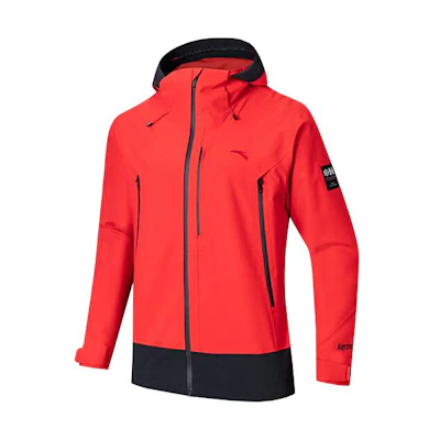 Anta Training Series Waterproof Windproof Red Jacket 152417616-4