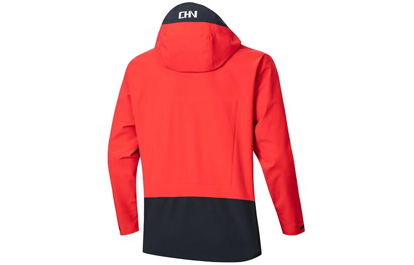 Lookbook 安踏訓練系列防水防風紅色外套 152417616-4