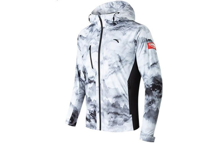 Anta Training Series White Hooded Jacket Casual Sports Warmth 152147618-2