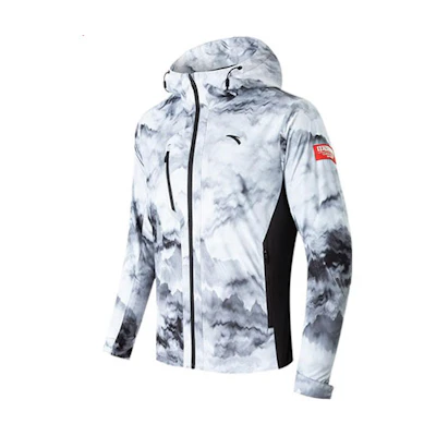 Anta Training Series White Hooded Jacket Casual Sports Warmth 152147618-2