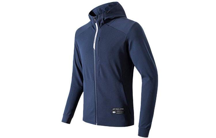 Anta Training Series Windproof Hoodie Jacket Midnight Blue 952137709-3