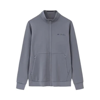 Anta Training Series Zip Hoodie Smoky Blue Grey 952337708-1