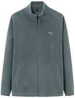 Anta Training Series Zipper Fleece Jacket for Men - Aquatic Green 952347706-1 Anta Training Series Zipper Fleece Jacket for Men - Aquatic Green 952347706-1