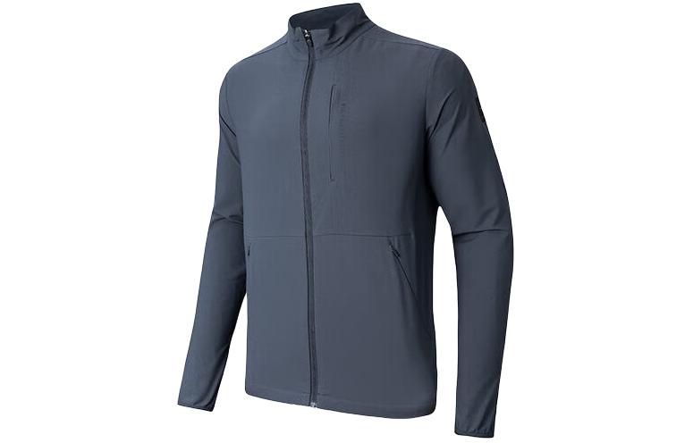 Anta Training Woven Jacket Gray - Water-Repellent, UV Protection 952417603-5