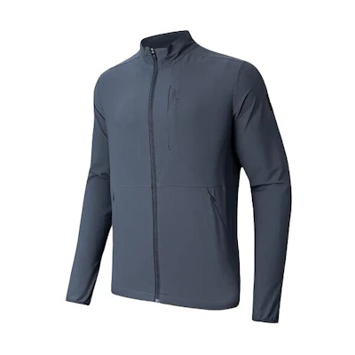 Anta Training Woven Jacket Gray - Water-Repellent, UV Protection 952417603-5