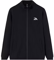 Anta Training Zip-Up Fleece Jacket - Solid Black 952357702-3 Anta Training Zip-Up Fleece Jacket - Solid Black 952357702-3