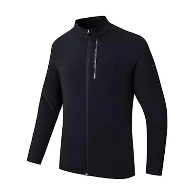 Anta Training Zip-Up Slim Fit Jacket in Basic Black 152437721N-3
