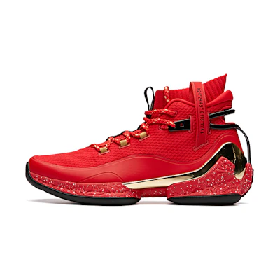 Anta UFO 2.0 High 'Black Gold Red'