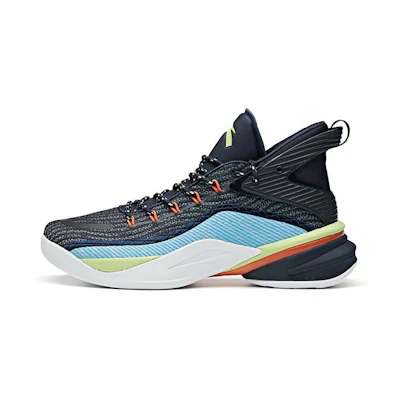 Anta 2 UFO High Basketball Sneakers 'Black Blue White'