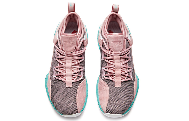 Shop Anta UFO 2.0 Low ''Grigio Rosa Verde'' 11911621-3