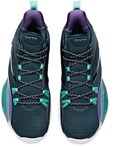 Anta安踏 UFO 天體3 網面低筒實戰籃球鞋 藍綠白 Lookbook Anta安踏 UFO 天體3 網面低筒實戰籃球鞋 藍綠白