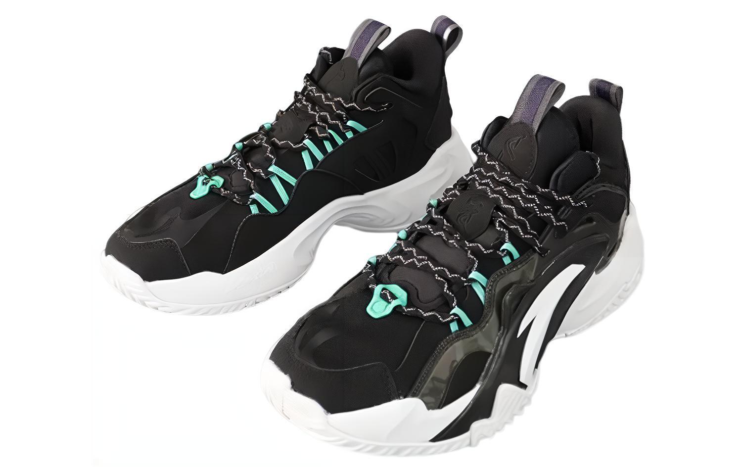 Anta UFO Airspace 3 Sneakers 'Black White' 圖 3