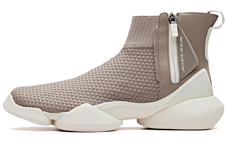 Anta UFO High-Top Running 'Flaxen Grey' 11911801-4