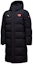 Order Anta Unisex Long Hooded Thick Down Jacket Black 462340107-1