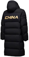 Lookbook Anta Unisex Long Hooded Thick Down Jacket Black 462340107-1