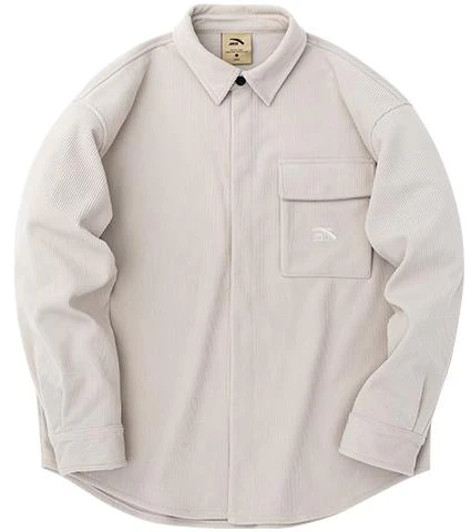 anta-unisex-solid-color-logo-button-polo-jacket-gray-172248771-1