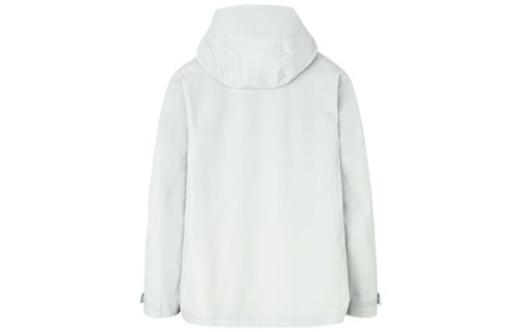 Lookbook 안타 유니섹스 방수 후드 윈드브레이커 재킷 라이트 터쿼이즈. 952317602-1