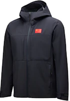 Order Anta Unisex Waterproof Windproof Outdoor Jacket with Hood and Zipper. 452440106-1
