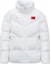 Order Anta Unisex White Puffer Jacket with Logo Print and National Flag Design. 172240902-2