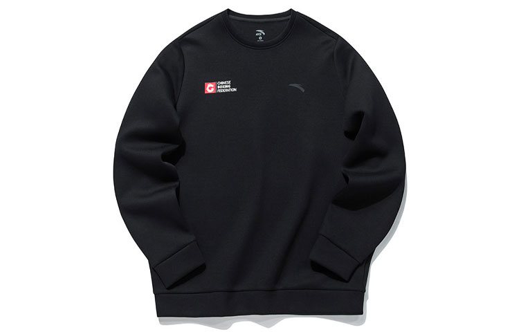 Anta Versatile Training Knit Sweatshirt Black 152137725-4