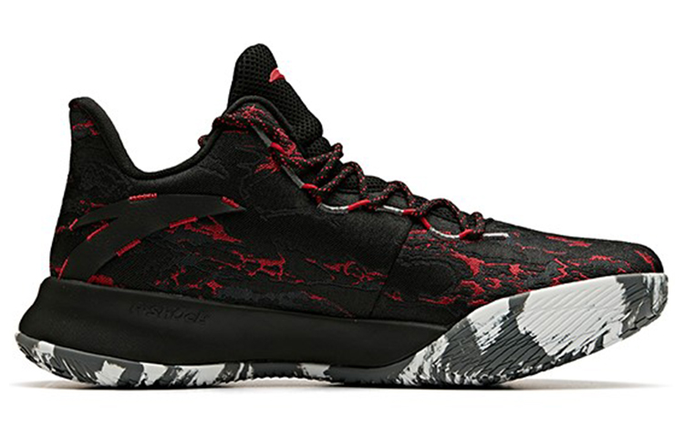 Order Anta安踏 蝮蛇 低筒 實戰籃球鞋 男款 黑紅