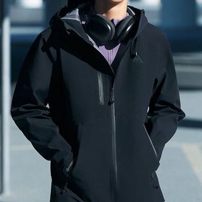 安踏男女同款防水硬壳连帽外套 - 基本款黑色 952317602-4 Purchase 安踏男女同款防水硬壳连帽外套 - 基本款黑色 952317602-4