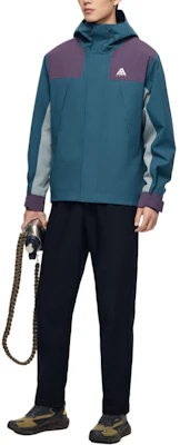 安踏防水防風外套 青綠連帽衫 適合都市、旅行、商務、休閒穿搭 952417607-5 Details for 安踏防水防風外套 青綠連帽衫 適合都市、旅行、商務、休閒穿搭 952417607-5