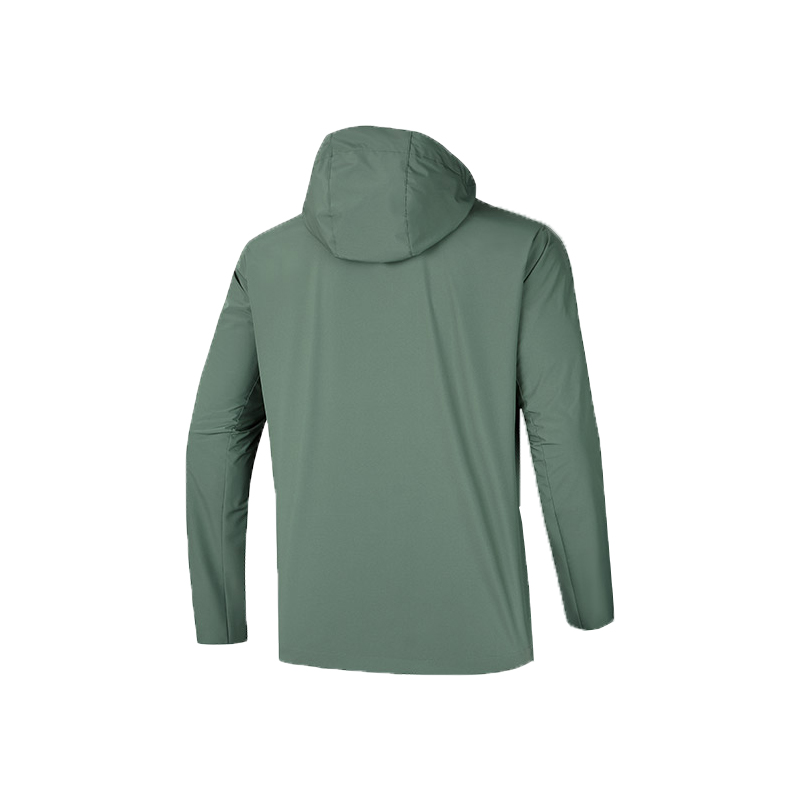 Lookbook 安踏防水防風透氣連帽外套 - 青綠色 152446615-2