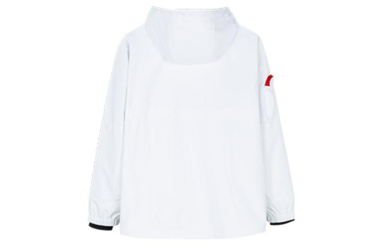 Lookbook 安踏白色戶外防風防曬透氣外套 152250602-1
