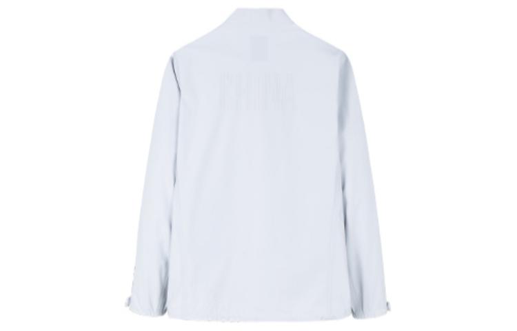 Lookbook 安踏白色印花拉链夹克运动生活系列 152250601-2