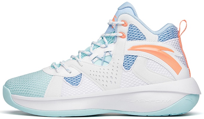 Anta Shock The Game 2 High Top Shoes 'White Blue' 112211620S-6 Buy Anta Shock The Game 2 High Top Shoes 'White Blue' 112211620S-6