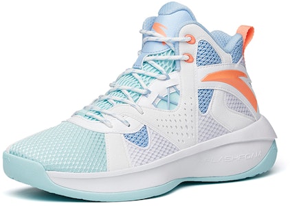 Anta Shock The Game 2 Sepatu Tinggi 'Putih Biru' 112211620S-6 Order Anta Shock The Game 2 Sepatu Tinggi 'Putih Biru' 112211620S-6