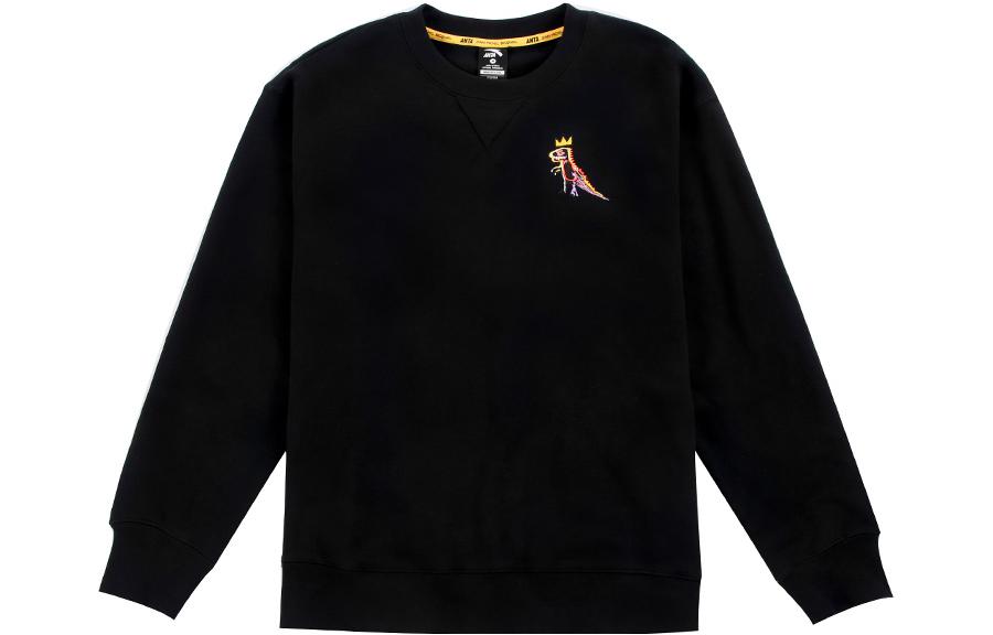 Anta Basquiat Collab Pullover Hoodie Black () 152148737