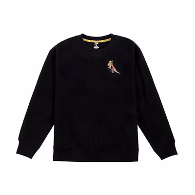 Anta Basquiat Collab Pullover Hoodie Black () 152148737