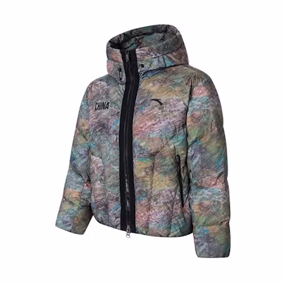 Anta CHENPENG Logo Casual Hooded Sports Jacket - Olive Green 152418907-4