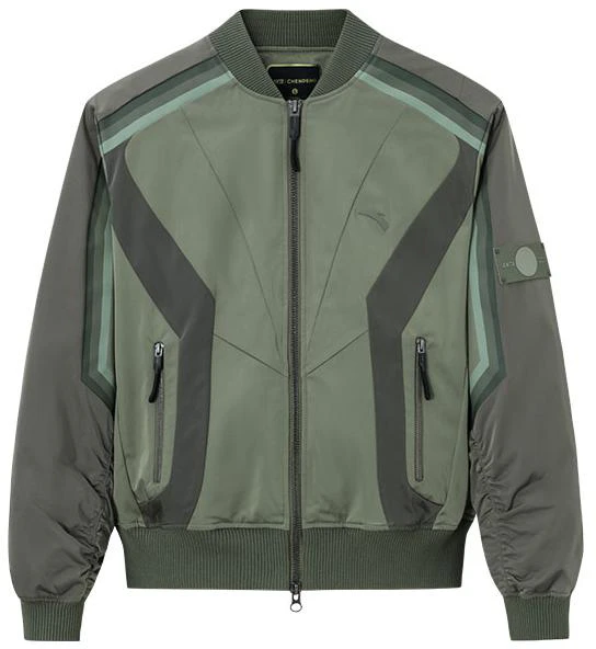 anta-x-chenpeng-logo-short-collarless-olive-green-sports-jacket-152418906-2
