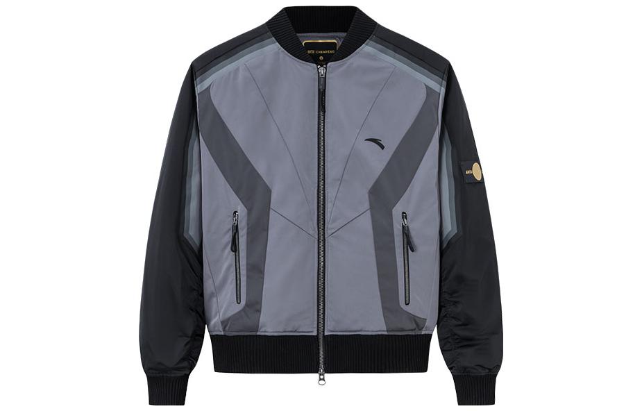 Anta x CHENPENG Logo Short Sports Jacket Black Casual Wear 152418906-4