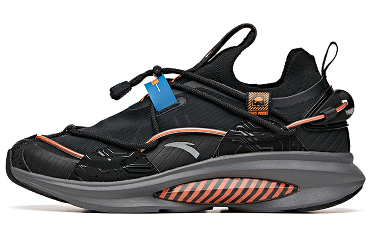 Anta China Aerospace Low Top Running Shoes 'Extreme Night Black'
