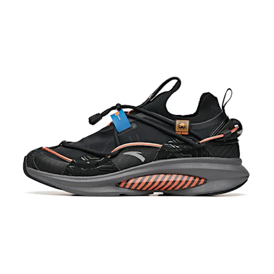 Anta China Aerospace Low Top Running Shoes 'Extreme Night Black'