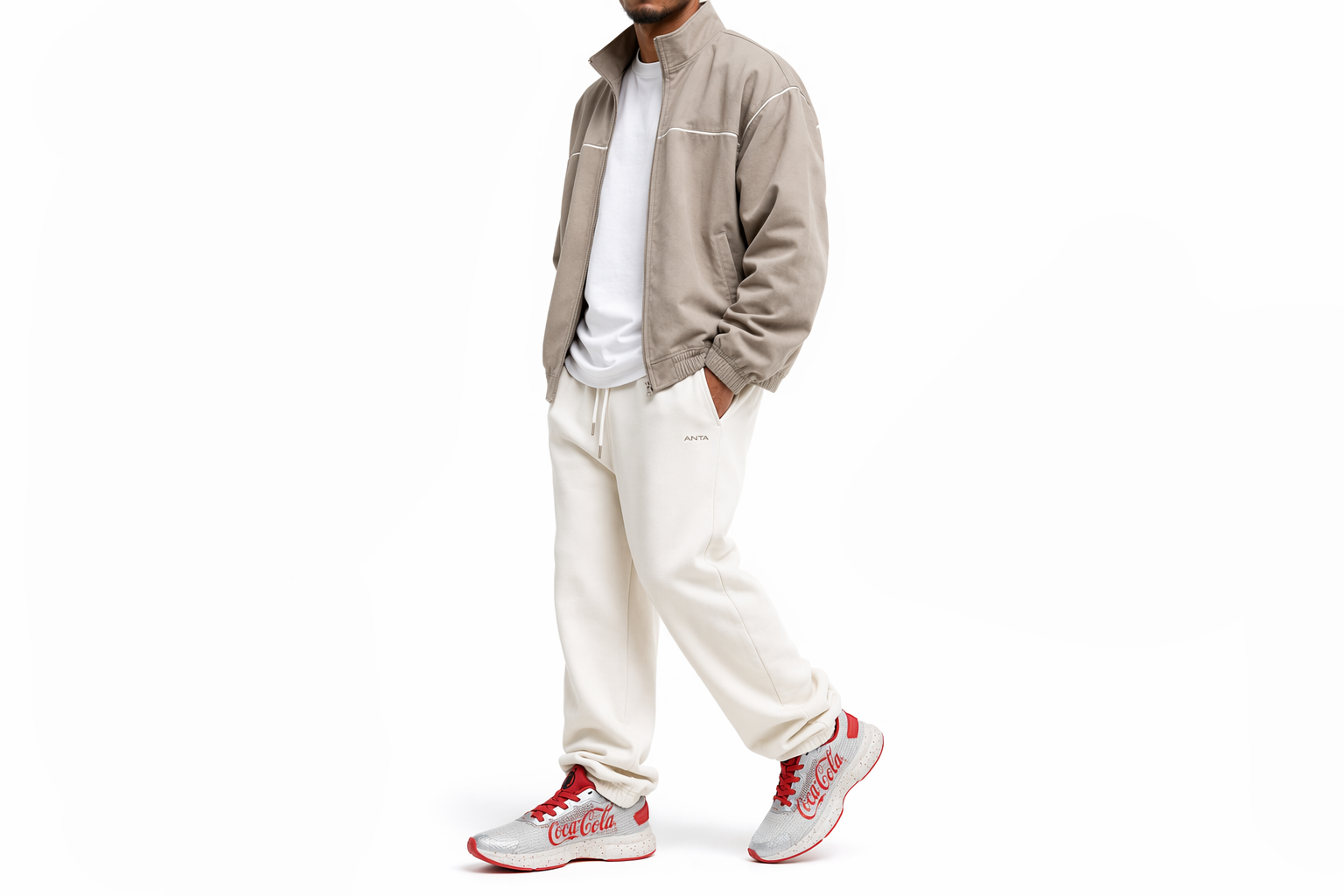Order Anta x Coca Cola Bubble ''Grigio Rosso'' Sneakers 112025520-13
